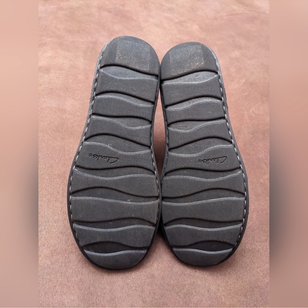 Clarks Black Ankle Boots - Picture 2 of 3